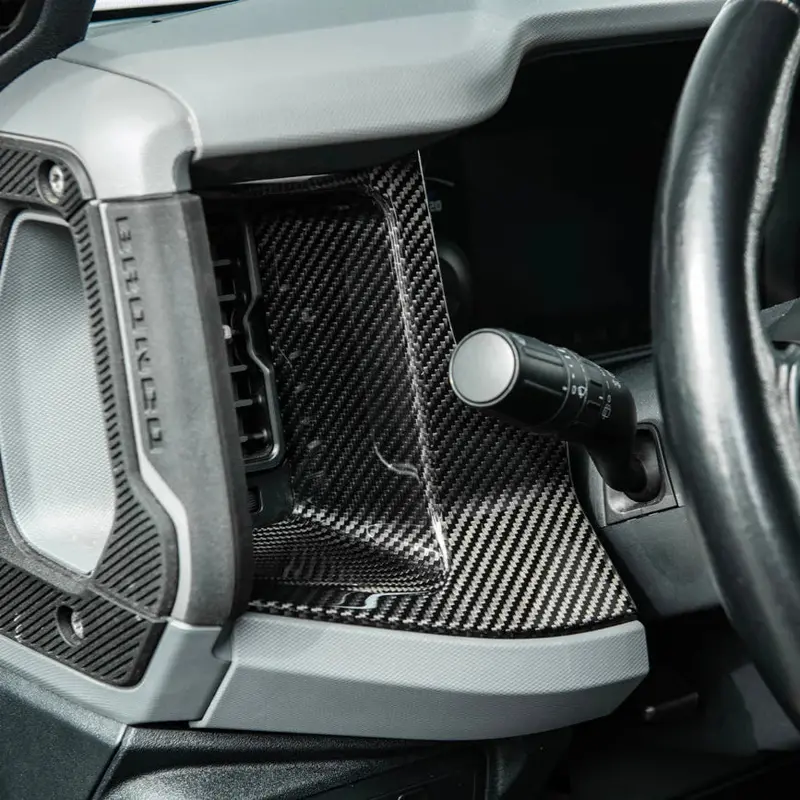 2021-Up Ford Bronco Driver Side Ac Outlet Vent Cover Carbon Fiber 1