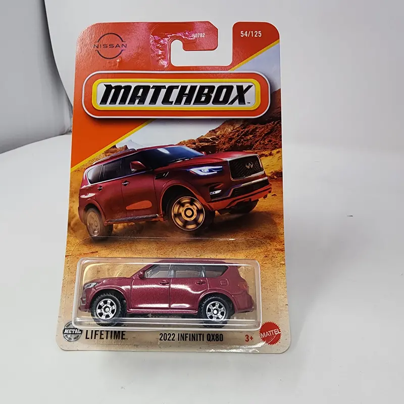 2022 Infiniti Qx80 #54 * Burgundy * 2025 Matchbox Basic Case C 1