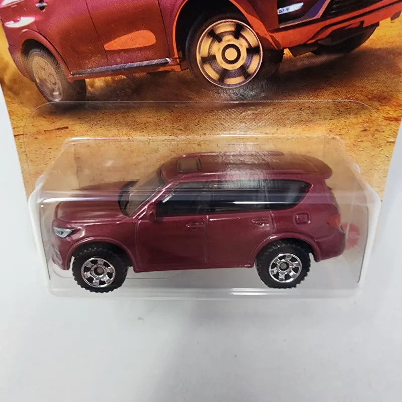 2022 Infiniti Qx80 #54 * Burgundy * 2025 Matchbox Basic Case C 2