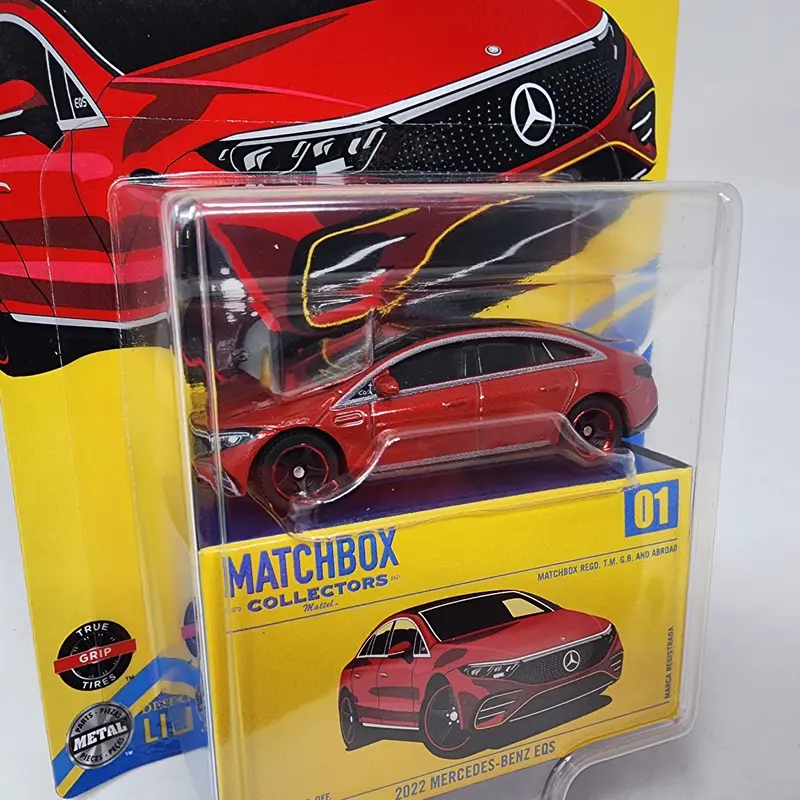 2022 Mercedes-Benz Eqs #1 * 2025 Matchbox Collectors Series Case A 2