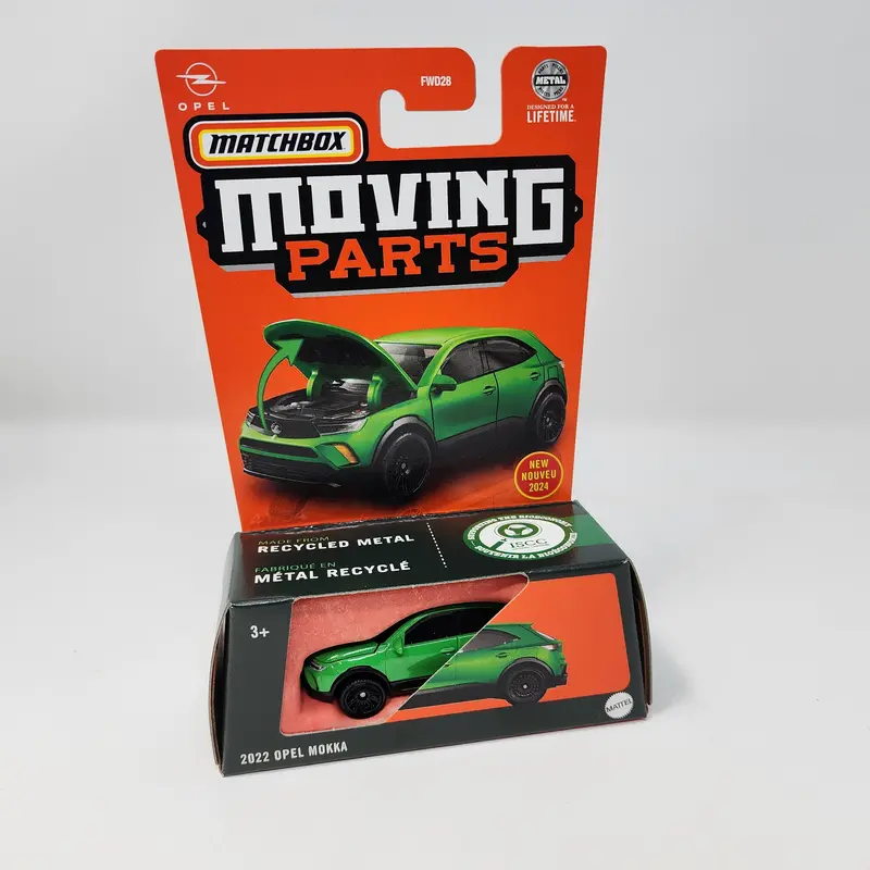 2022 Opel Mokka * Green * 2024 Matchbox Moving Parts Case Q 1