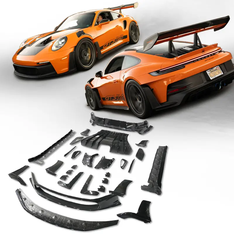 2023-2026 Porsche 992 Gt3 Rs Track Package Pre Preg Carbon Fiber 28Pc Kit 1