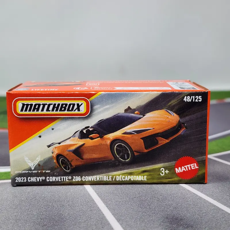 2023 Chevy Corvette Z06 Convertible #48 * 2026 Matchbox Power Grabs Case D 1