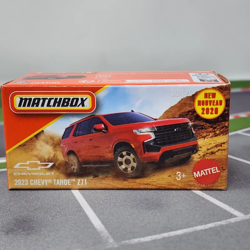 2023 Chevy Tahoe Z71 #60 * 2026 Matchbox Power Grabs Case D 1