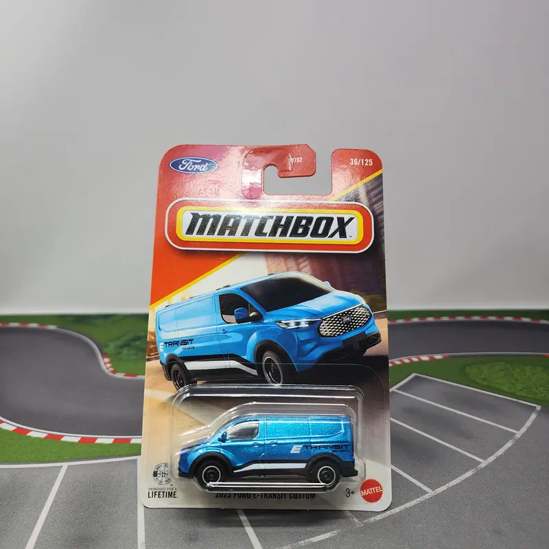 2023 Ford E-Transit Custom #36 * Blue * 2026 Matchbox Basic Case D 1