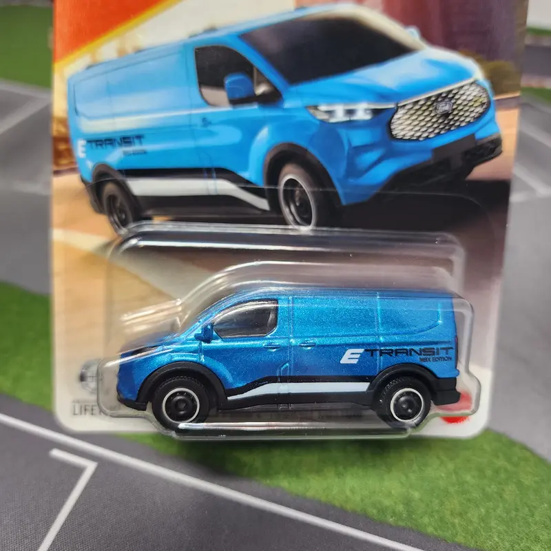 2023 Ford E-Transit Custom #36 * Blue * 2026 Matchbox Basic Case D 2