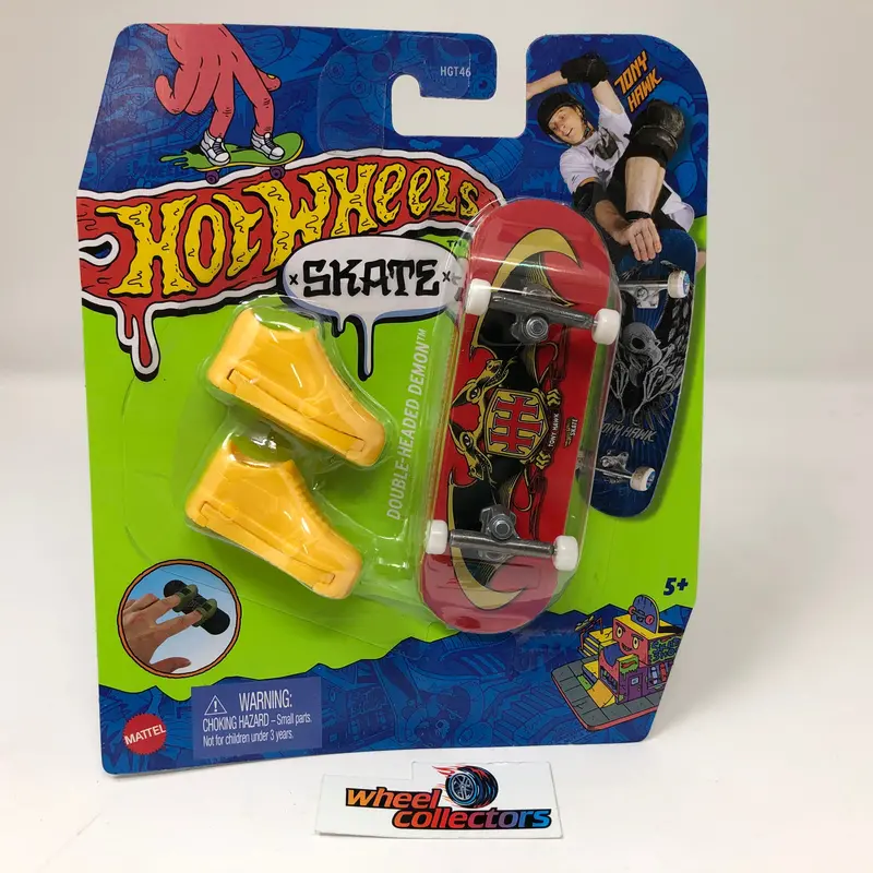 2023 Hot Wheels Skate Boards Tony Hawk * Double-Headed Demon & Shoes 1