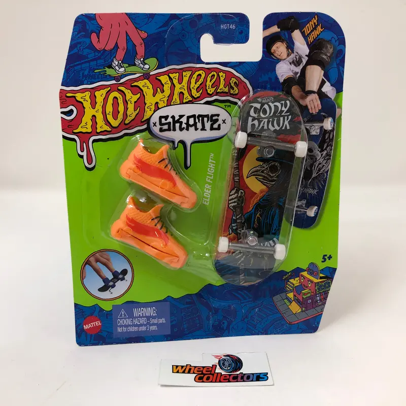 2023 Hot Wheels Skate Boards Tony Hawk * Elder Flight & Shoes 1