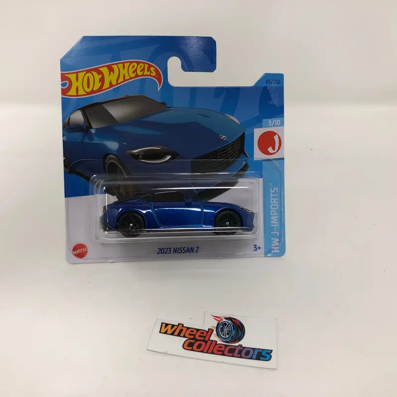 2023 Nissan Z #46 * Blue * 2023 Hot Wheels Case A Release Short Card 1