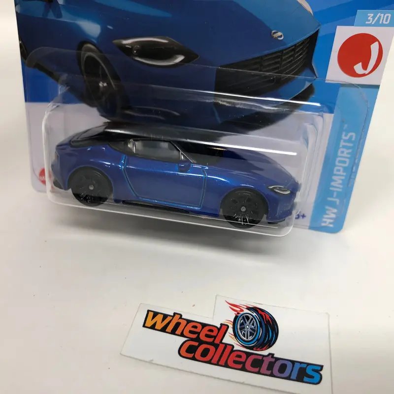 2023 Nissan Z #46 * Blue * 2023 Hot Wheels Case A Release Short Card 2