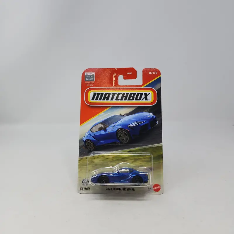 2023 Toyota Gr Supra #15 * Blue * 2026 Matchbox Basic Mainline Case B & C 1