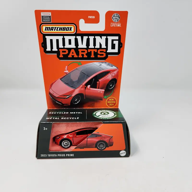 2023 Toyota Prius Prime * Red * 2024 Matchbox Moving Parts Case R 1