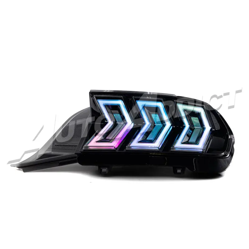 2024-2026 Mustang S650 Heritage-X™ Rgb Taillights Amber Turn Signal Sequential W/ Animation 2