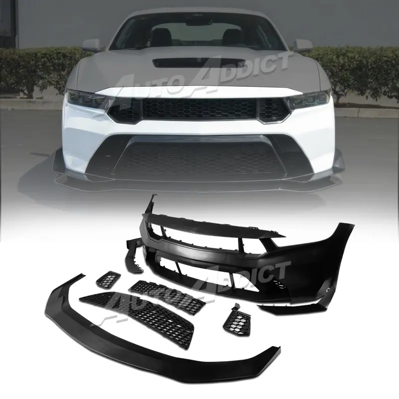 2024-2026 Mustang S650 Type-Gtd Conversion Bumper Full Kit For Dark Horse/Gt/Ecoboost 1