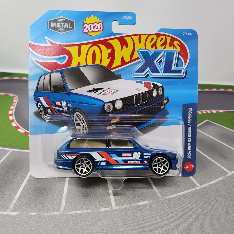2024 Bmw M3 Wagon #7 * 2026 Hot Wheels Xl 1:43 Scale * New Case B 1