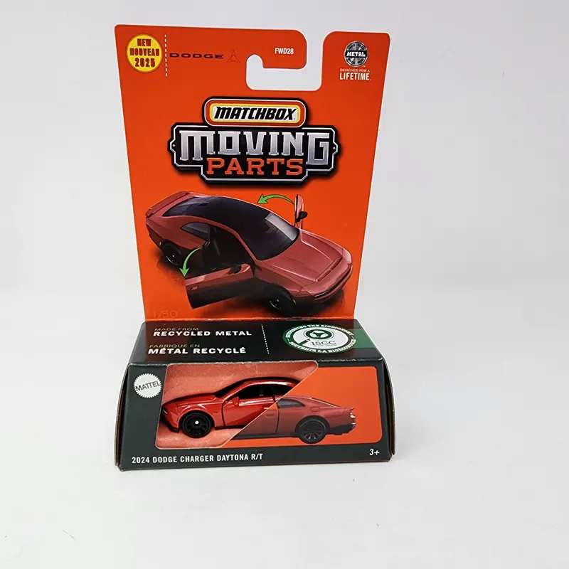 2024 Charger Daytona R/T * Red * 2025 Matchbox Moving Parts Case E 1