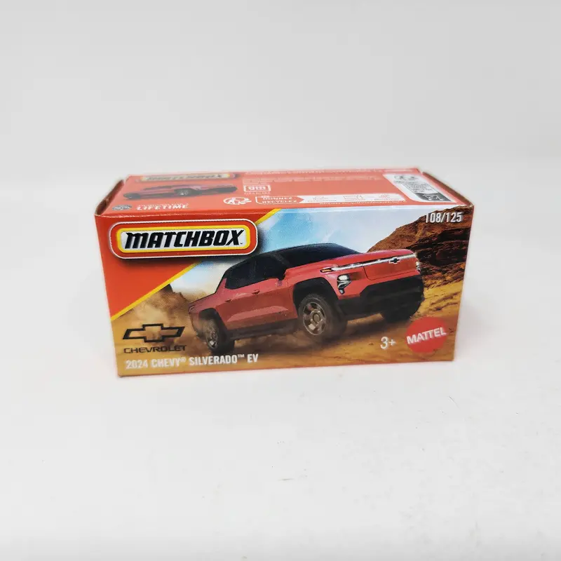 2024 Chevy Silverado Ev #108 * 2025 Matchbox Power Grabs Case K 1