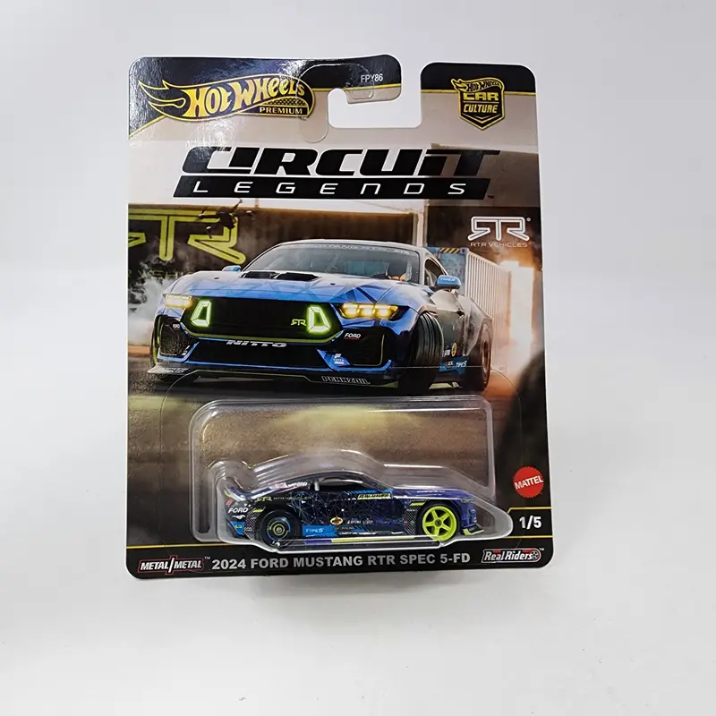 2024 Ford Mustang Rtr Spec * 2025 Hot Wheels Car Culture Circuit Legends Case K 1