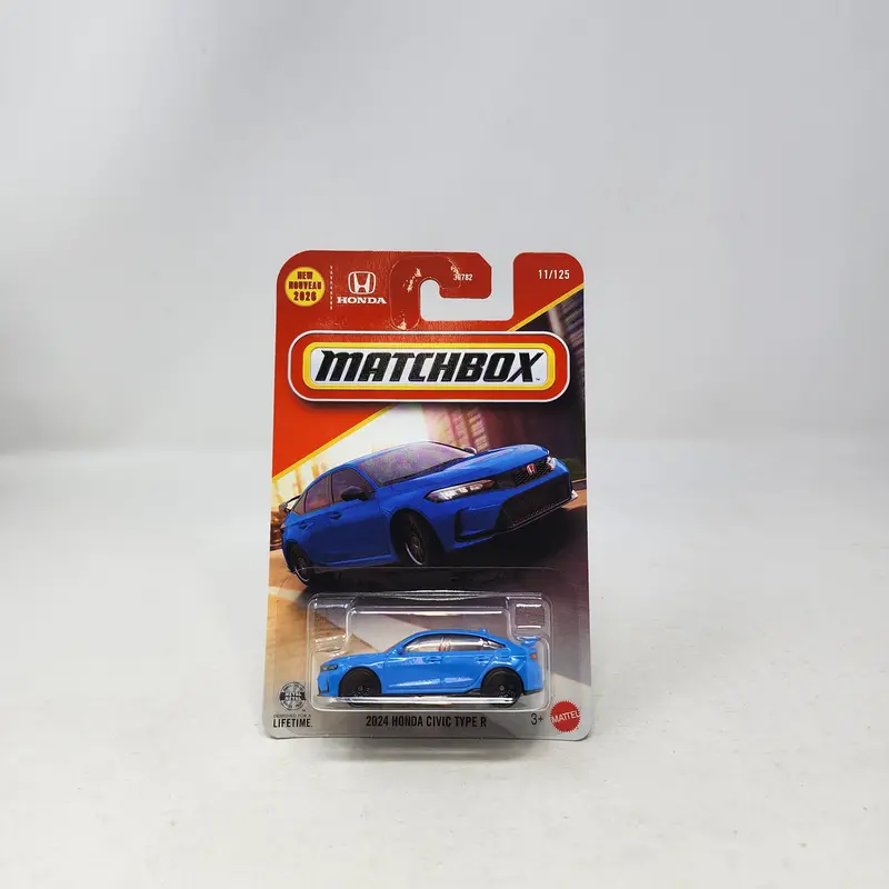 2024 Honda Civic Type R #11 * Blue * 2026 Matchbox Basic Mainline Case A 1