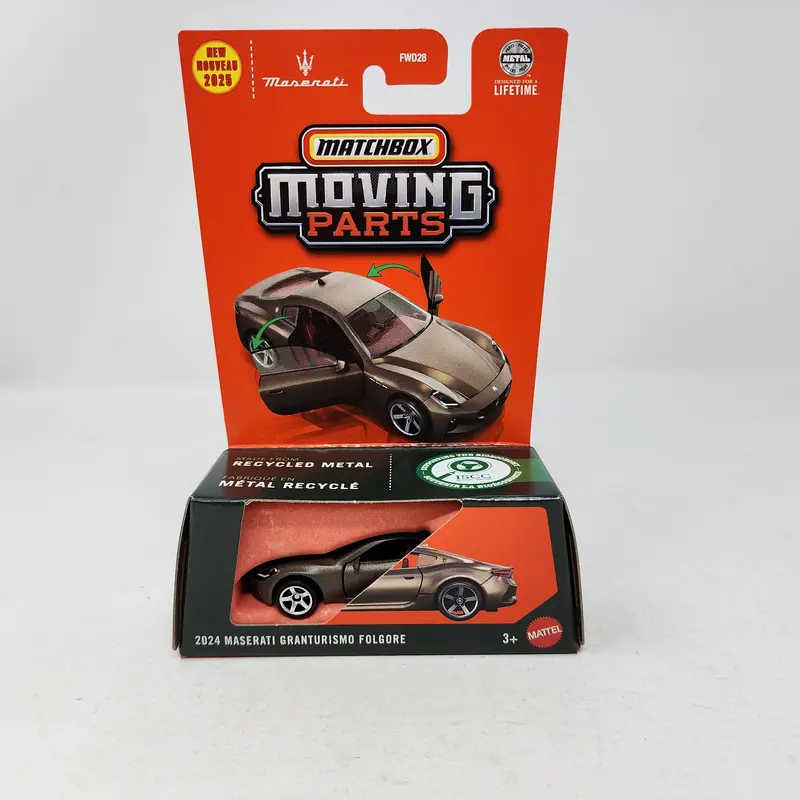 2024 Maserati Granturismo Folgore * 2025 Matchbox Moving Parts Case G 1