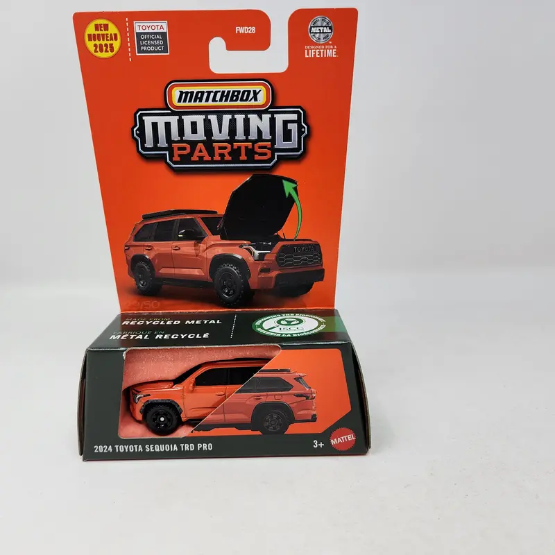 2024 Toyota Sequoia Trd Pro * 2025 Matchbox Moving Parts Case H 1