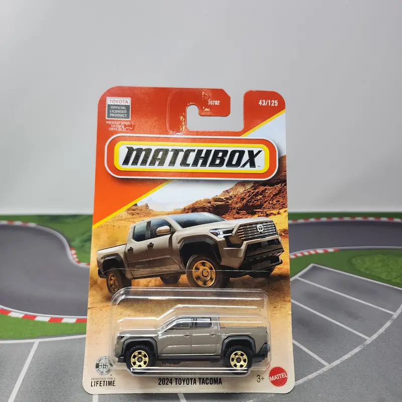 2024 Toyota Tacoma #43 * Light Brown * 2026 Matchbox Basic Case D 1