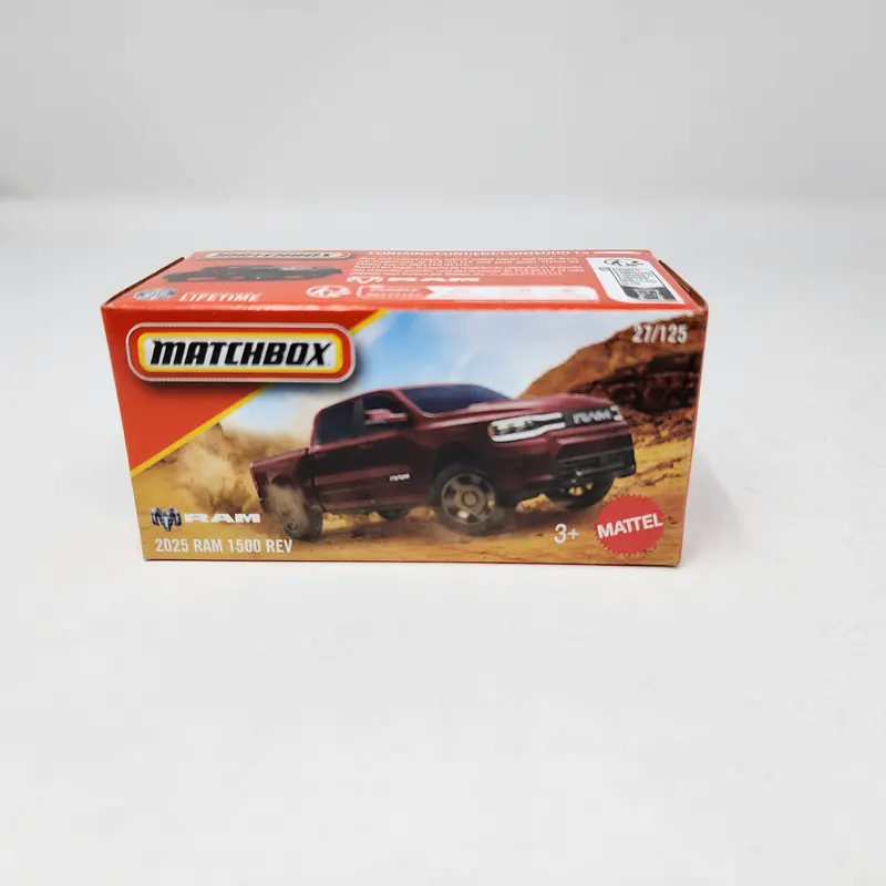 2025 Ram 1500 Rev #27 * 2026 Matchbox Power Grabs Case C 1