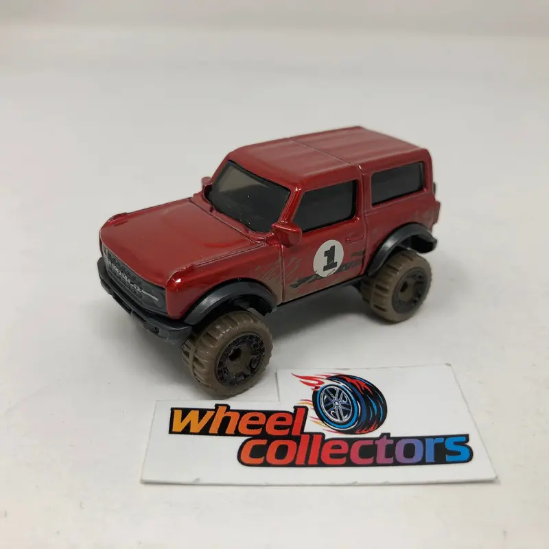 '21 Ford Bronco * Burgandy * Hot Wheels Loose 1:64 Scale 1