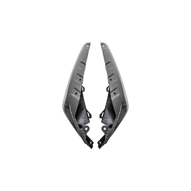 21-Up Bmw G82 G83 M4 Carbon Fiber Extended Front Side Splitter 1