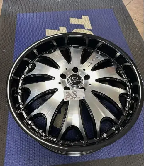 22" Lorenzo Wl029 22X8.5 Et18 5X115/5X4.5 Rare Hard To Find Set Of 4 1