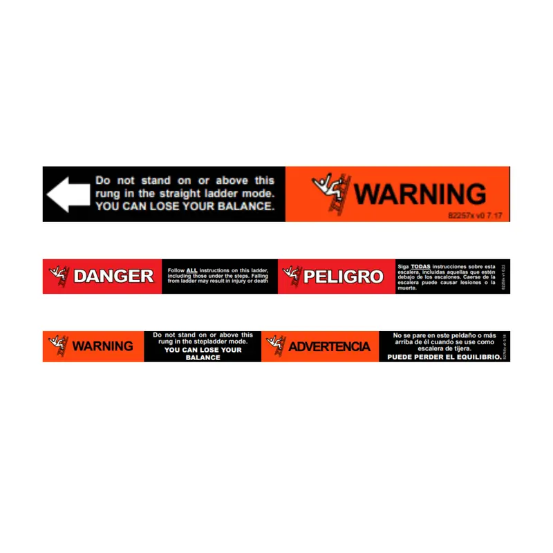 31882 - Label Kit (English/Spanish) For King Kombo 1