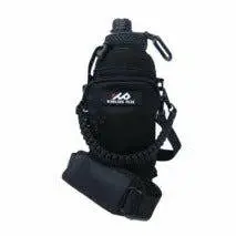 32Oz Sleeve/Carrier With Paracord Survival Handle (Black) 1