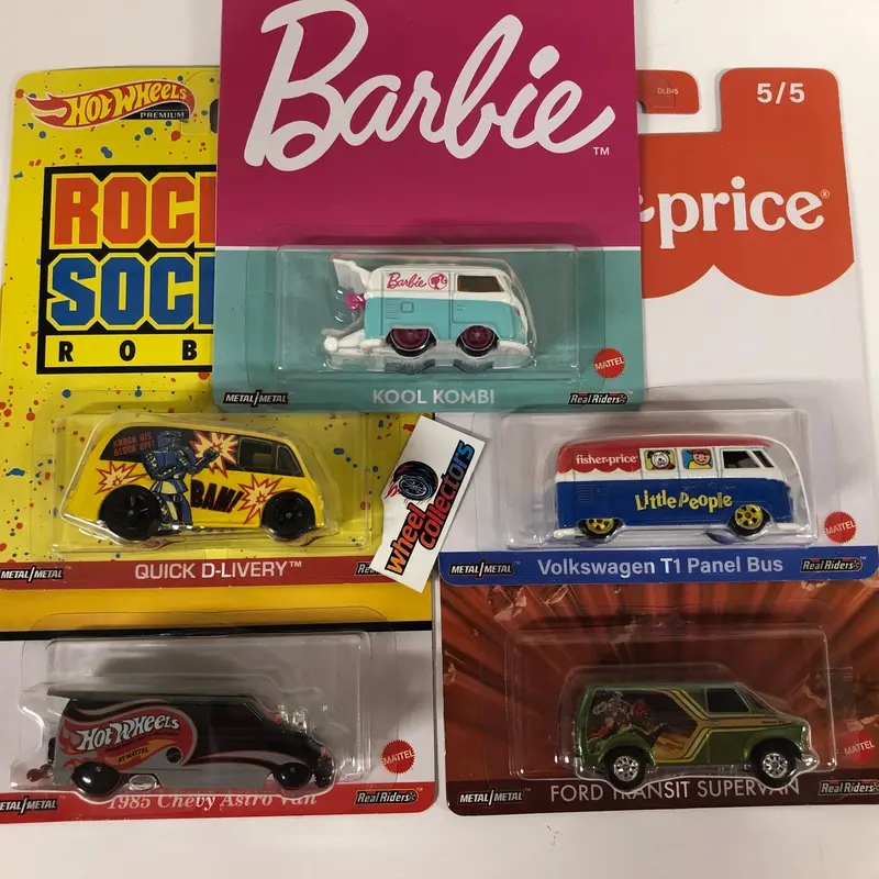 5 Car Set * 2022 Hot Wheels Pop Culture Mattel Brands Case R 2