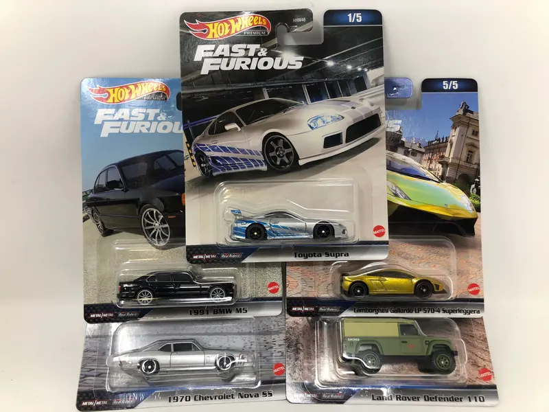 5 Car Set Case D Release * 2023 Hot Wheels  Fast & Furious Case D 1