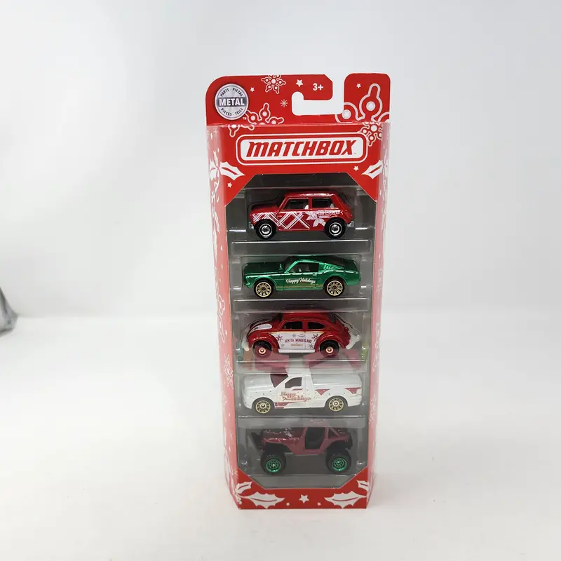 5-Pack * Happy Holiday Pack * Matchbox Basic Series 1