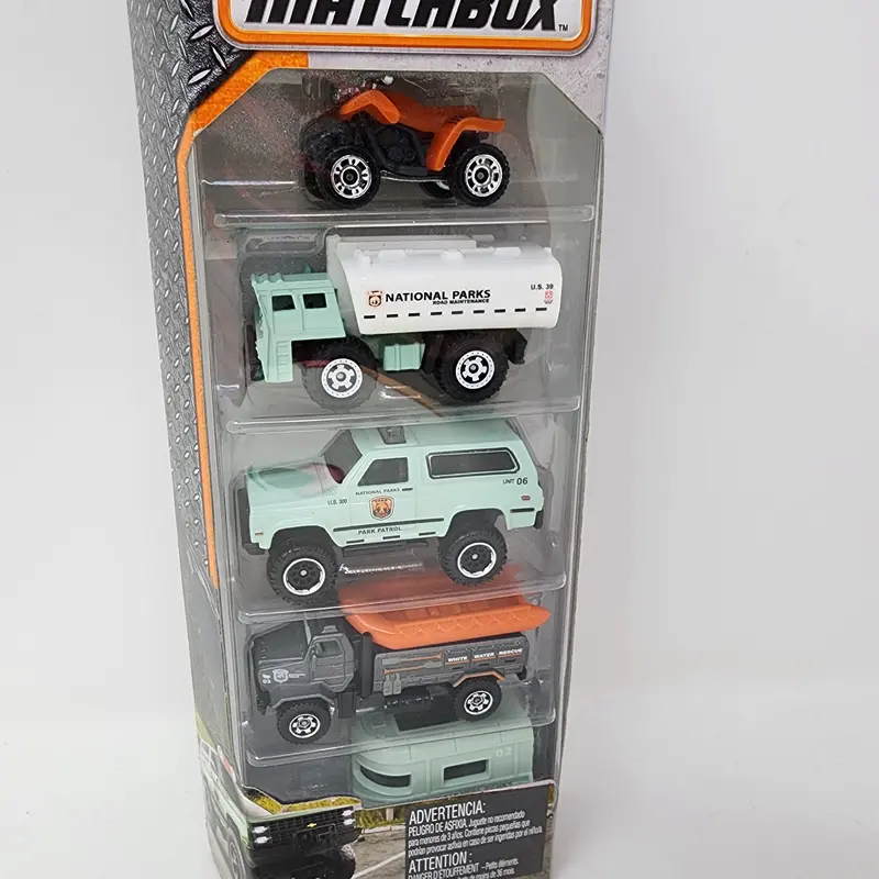 5-Pack Ranger Rescue National Parks * Matchbox Gift Pack 2