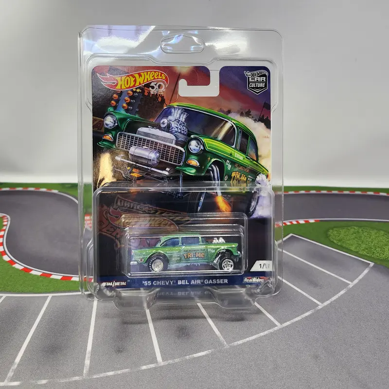 '55 Chevy Bel Air Gasser * Hot Wheels Car Culture Drag Strip Demons 1