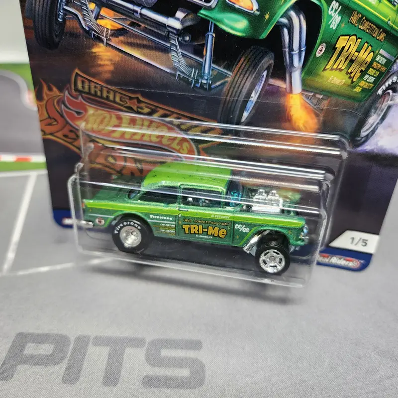 '55 Chevy Bel Air Gasser * Hot Wheels Car Culture Drag Strip Demons 2
