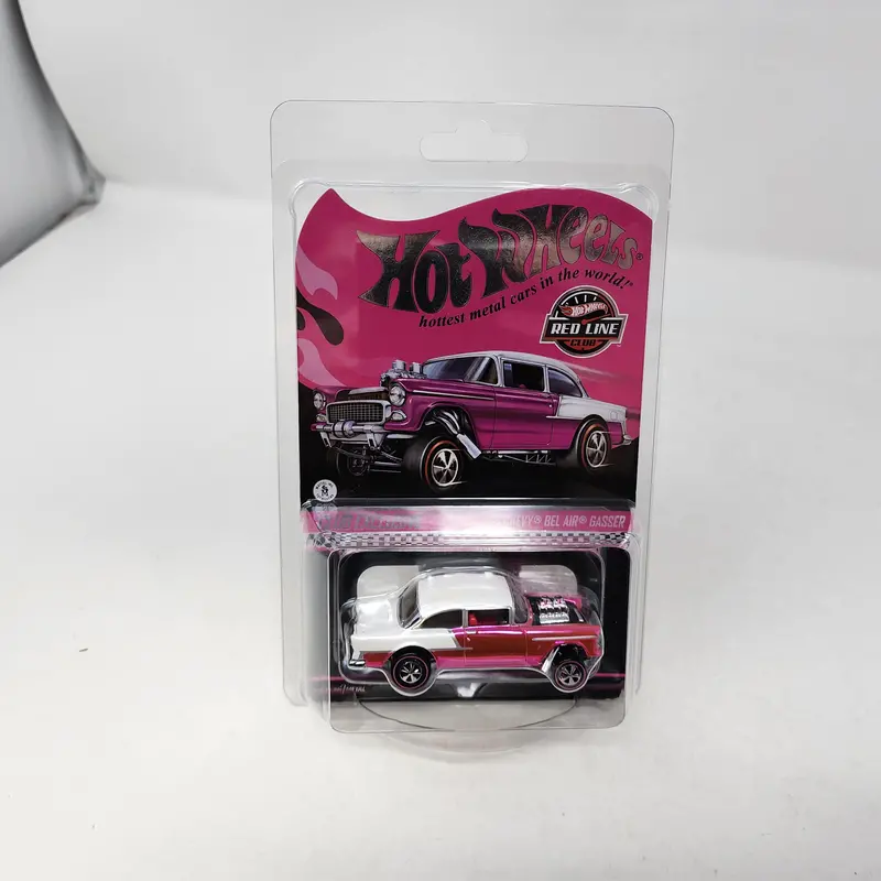 '55 Chevy Bel Air Gasser * Pink * Hot Wheels Rlc Redline Club Car 1