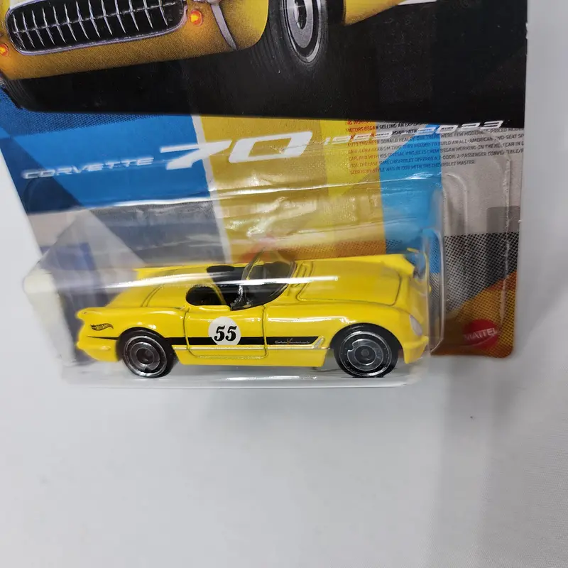 '55 Corvette * Yellow * Hot Wheels 70Th Anniversary Corvette 2