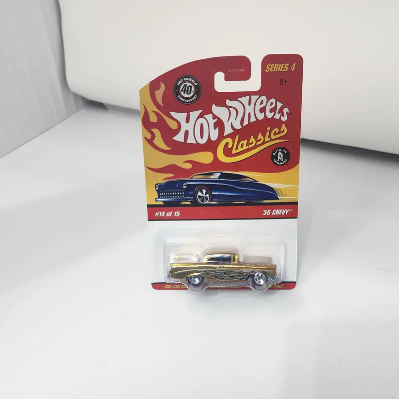 '56 Chevy 14 * Gold * Hot Wheels Classics 1