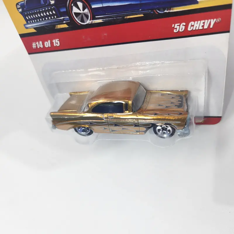 '56 Chevy 14 * Gold * Hot Wheels Classics 2