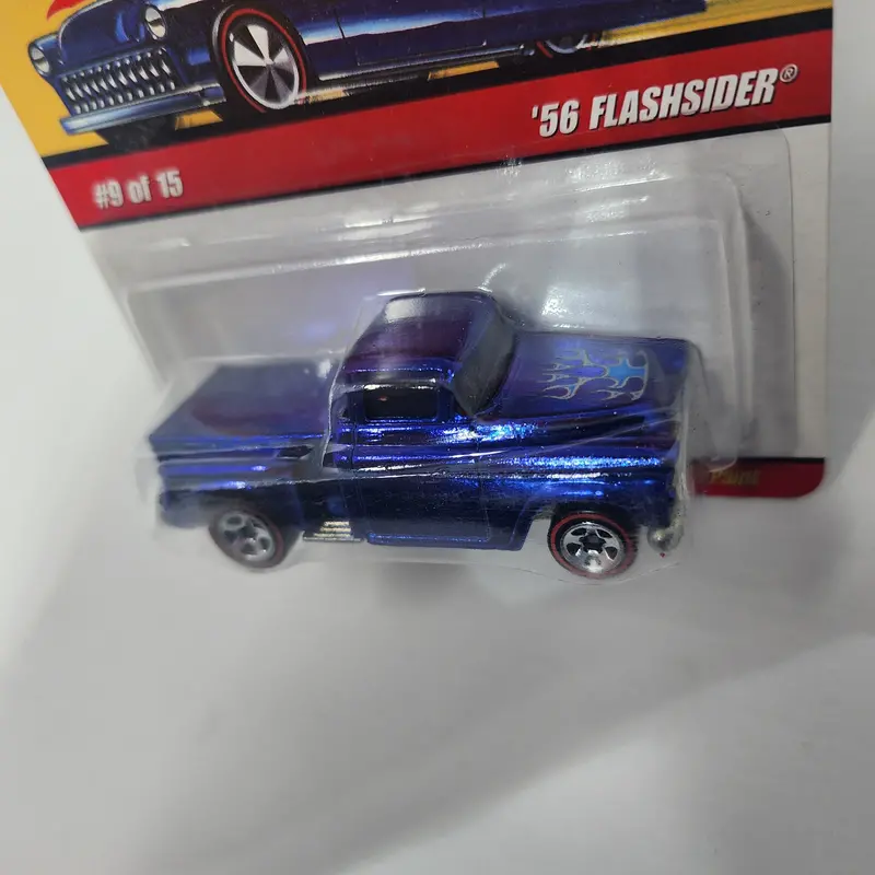 '56 Flashsider 9 * Blue * Hot Wheels Classics 2