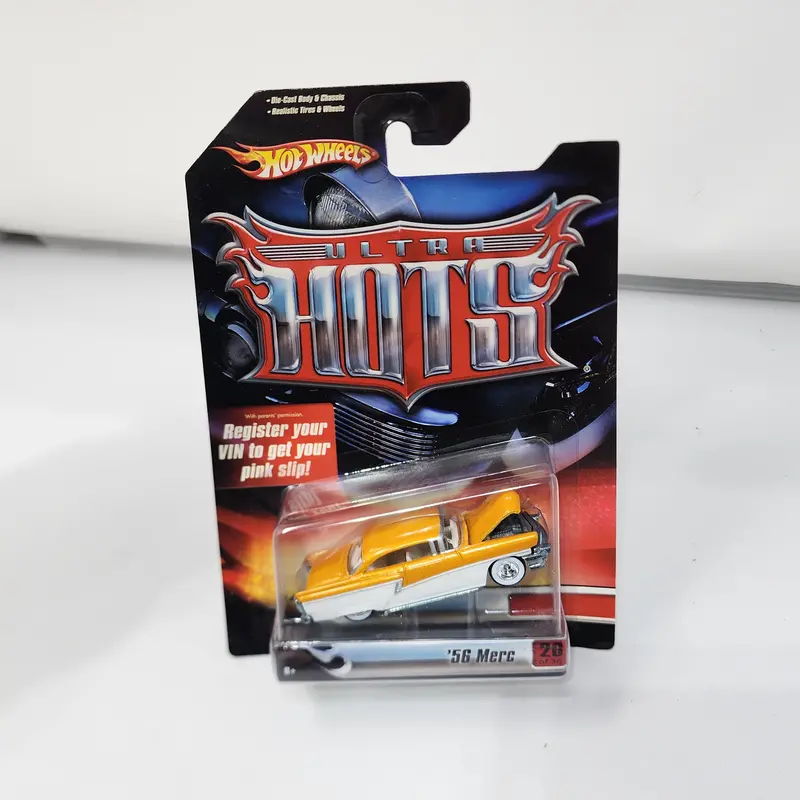 '56 Merc * Yellow/White * Hot Wheels Ultra Hots 1