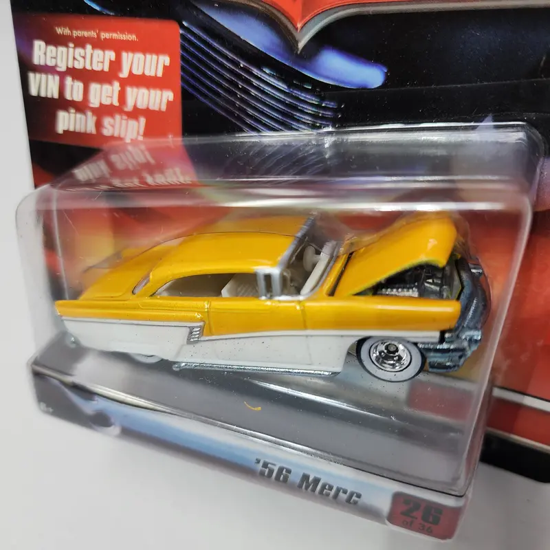 '56 Merc * Yellow/White * Hot Wheels Ultra Hots 2