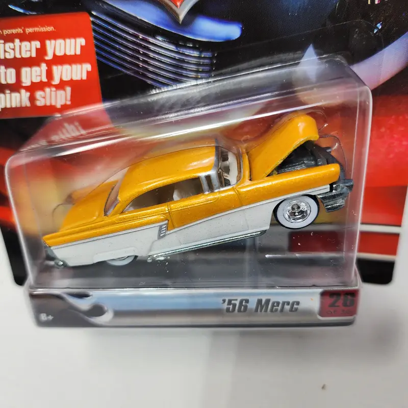 '56 Merc * Yellow/White * Hot Wheels Ultra Hots 2