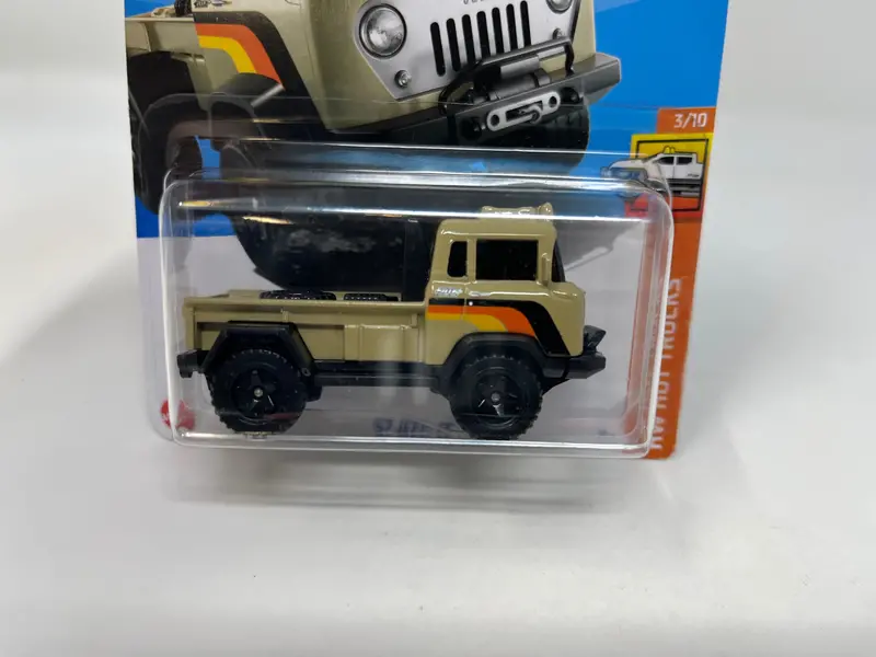 '57 Jeep Fc #68 * Tan * 2024 Hot Wheels 2