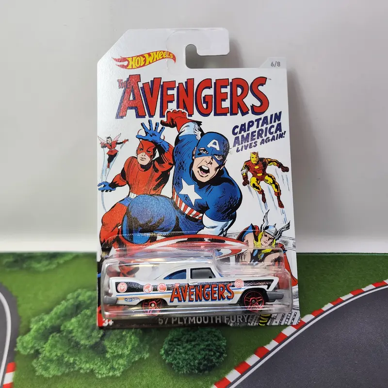 '57 Plymouth Fury * Hot Wheels Avengers Marvel 1
