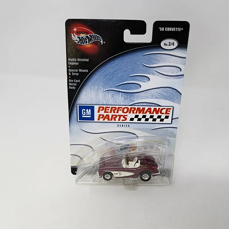 '58 Corvette * Purple * Hot Wheels 100% Gm Parts 1