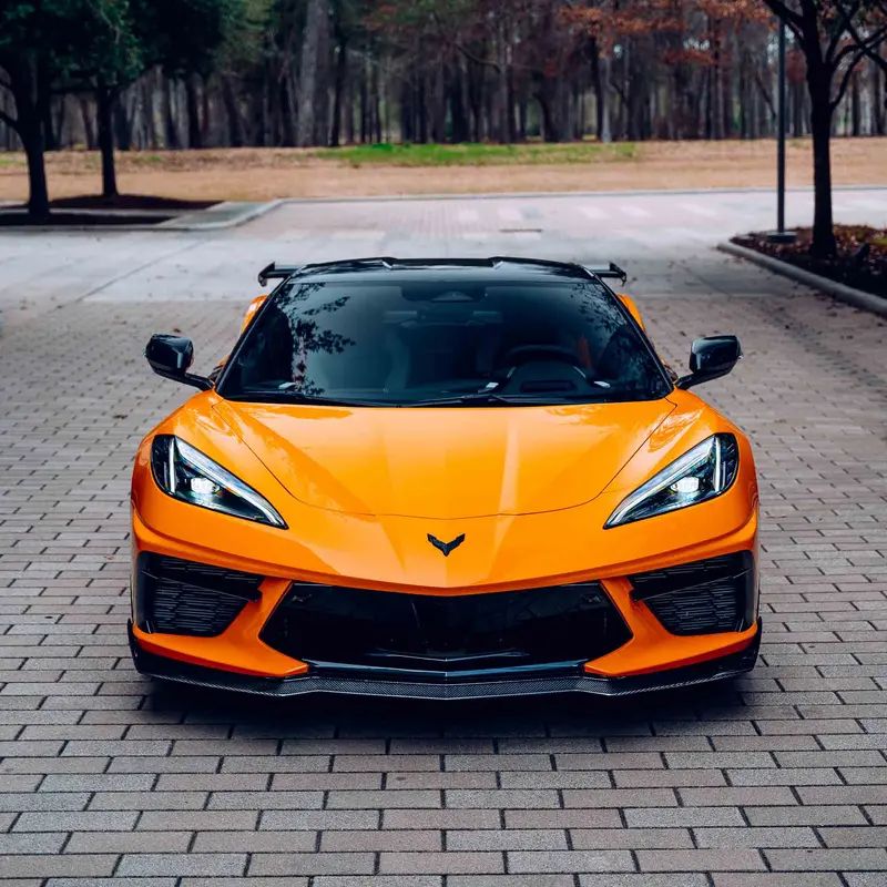 5Vm Style Front Splitter | Carbon Fiber | Corvette C8 1